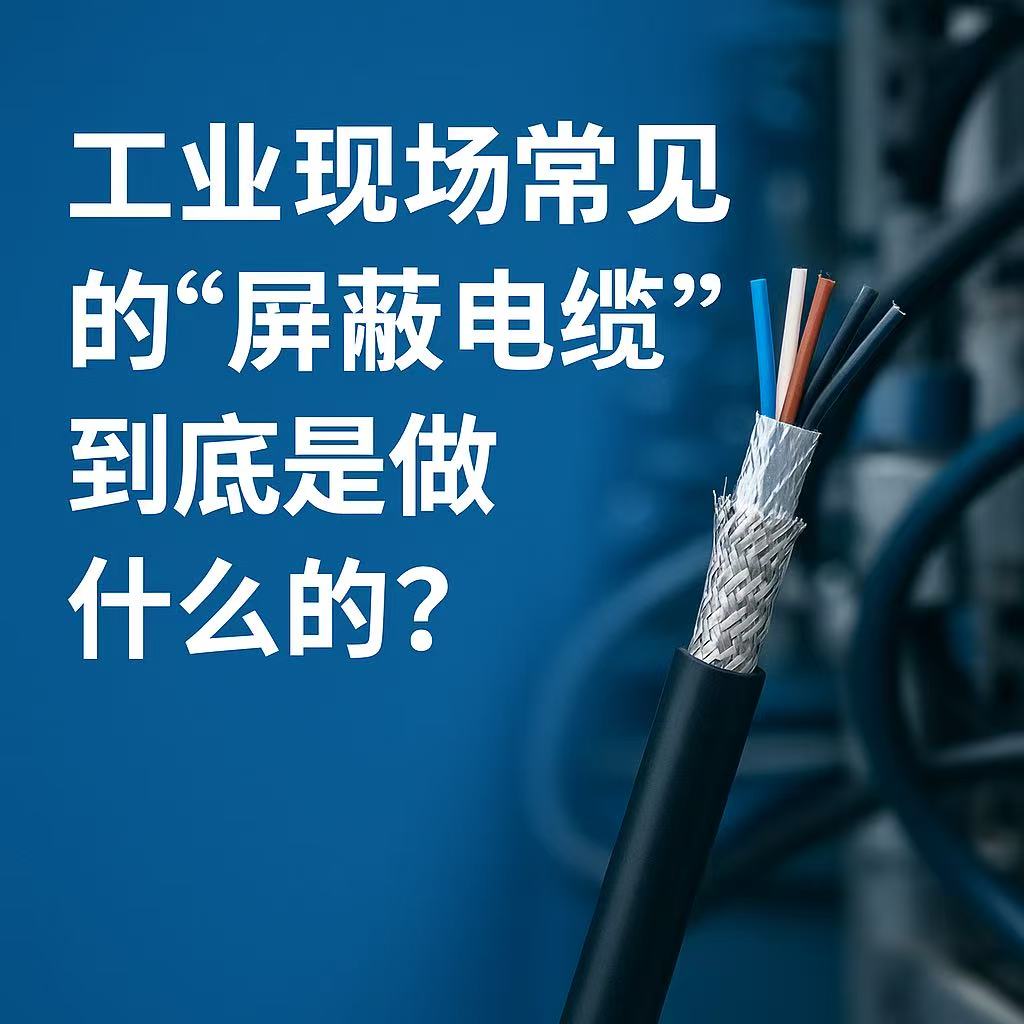 工业现场常见的“屏蔽电缆”到底是做什么的？
