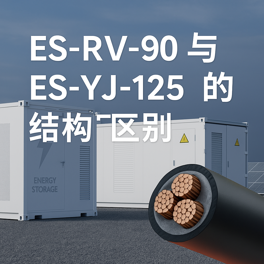 ES-RV-90 和 ES-YJ-125 的结构有什么区别？